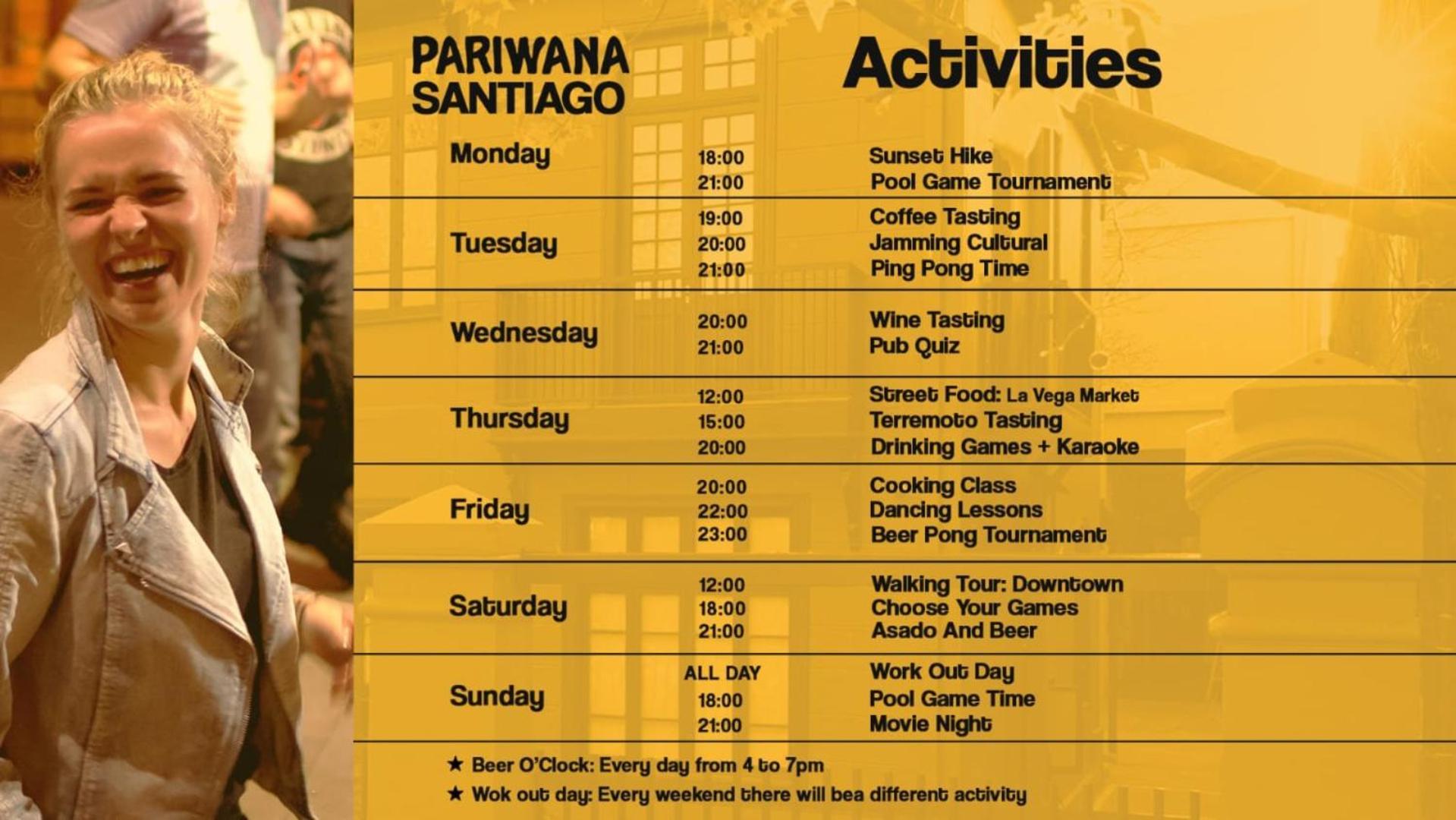 Pariwana Hostel Santiago (Adults Only) 外观 照片